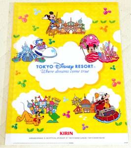 新品 東京 ディズニー リゾート キリン フェア クリアファイル グッズ