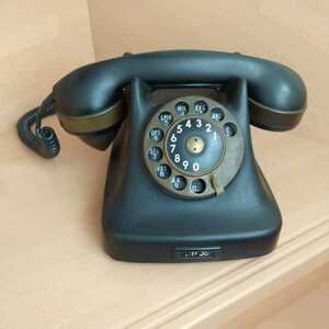 アンティーク 黒電話 電話機 レトロ ドイツ製
