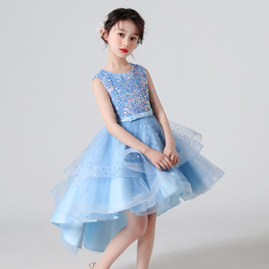 ☆ ブルー ☆ 110cm ☆ キッズフォーマルドレスショートxjformaldress01 女の子 ドレス 子供服 フォーマル フォーマルワンピース