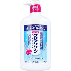 まとめ得 クリアクリーン 薬用デンタルリンス ノンアルコール 洗口液 １０００ｍL x [3個] /k