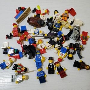 ●LM33【送120】1円～ LEGO レゴ レゴバラ ミニフィグ 大量まとめセット 約13Kg ジャンク