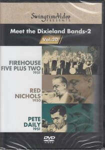 DVD◆新品・送料無料◆Meet the Dixieland Bands-2/ファイアーハウス・ファイブ1951/レッド・ニコルス1950/ビート・デイリー1951 ev1045