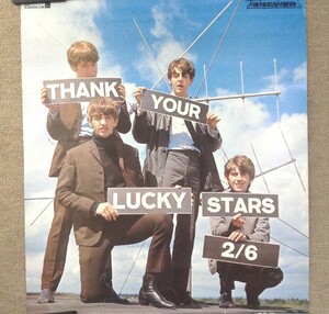 ビートルズ 「THANK YOUR LUCKY STARS」ポスター 東芝EMI THE BEATLES FOREVER