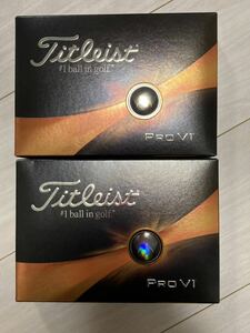 新品未使用　2023 タイトリスト PRO V1 ローナンバー　２ダース