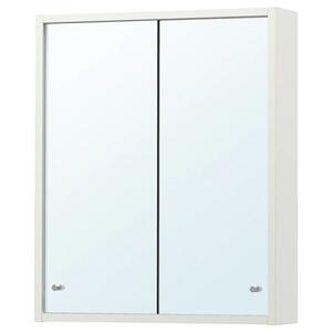 IKEA ミラーキャビネット, NYSJON ニショーン ホワイト, 50x60 cm 送料￥750!