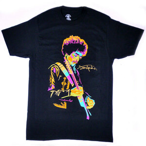 新品未使用　JIMI HENDRIX T-SHIRT　ジミヘンドリックス　ロックTシャツ　ブラック　Lサイズ