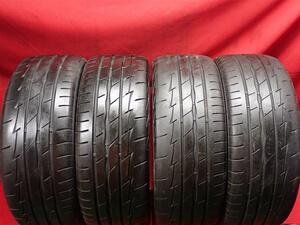 タイヤ4本 《 ブリヂストン 》 ポテンザ アドレナリン RE003 [ 225/45R18 95W ]8.5/7分山★ クラウン マークX オデッセイ アテンザ n18