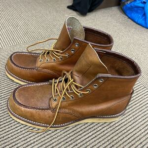 ほぼ新品　ブーツ RED WING レッドウィング USA製 ブラウン アイリッシュセッター 