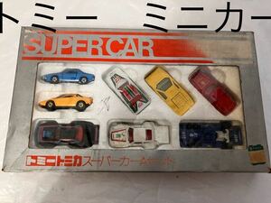 ミニカー トミカ トミー スーパーカー　Aセット　super car