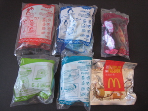 【未開封/2007年マクドナルド・ハッピーセットのおもちゃまとめて】McDonald