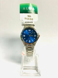 qow.YLJ12　SEIKO　ALBA　クオーツ時計　SS×ネイビー盤　VJ21-KGV0　新品