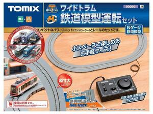 TOMIX 90099 ワイドトラム鉄道模型運転セット