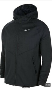 NIKE ナイキ ランニング エッセンシャル サーマ フーディ ジャケット ジョギング ジャケット 裏起毛 フリース M