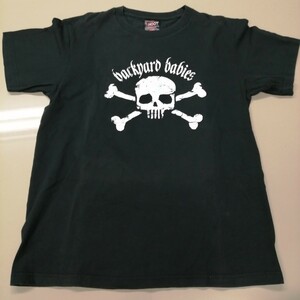 C11 バンドTシャツ　バックヤードベイビーズ　BACKYARD BABIES sonicmania 04 ロゴマークT　ヴィンテージ