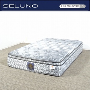 ★SELUNO★モデルルーム短期展示美品 Sealy シーリー チタンコレクション エバンス マットレス セミダブル 22万 #シモンズキングスダウン