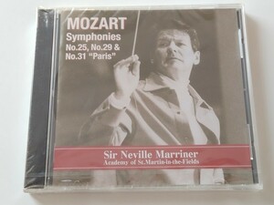 【未開封商品】マリナー Sir Neville Marriner / Mozart Symphonies No.25,No.29 & No.31 PARIS CD PHILIPS日本盤 FPCC42020 
