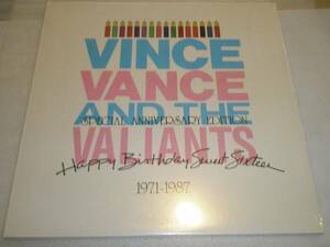 Vince Vance & The Valiants Special Anniversary Edition Happy Birthday Sweet Sixteen 1971-1987 ベスト盤LP ドゥーワップ ロカビリー