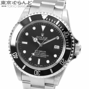 101704053 ロレックス シードゥエラー 16600 Z番 ブラック オイスターブレス 箱付き 腕時計 メンズ 自動巻 シール付 未使用 デッドストック