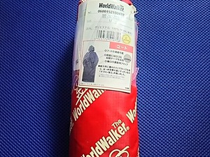 レトロ・The WorldWalkerレインコート　 赤　新品未使用品　サイズM