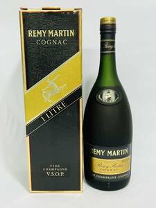 〇y332 未開栓 REMY MARTIN VSOP レミーマルタン ファインシャンパーニュ 1000ml 40% 箱付 1L コニャック ブランデー 古酒