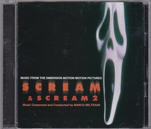 ★CD スクリーム1+2 SCREAM & SCREAM2 スコア盤 SCORE *マルコ・ベルトラミ(イタリア出身作曲家)