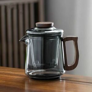 ポカロティー 耐ガラス ガラス急須 ティーポット 耐熱ガラス 透明 煎茶道具 茶器 煎茶器 茶壷 茶道 直火対応 ガラスやかん blch38