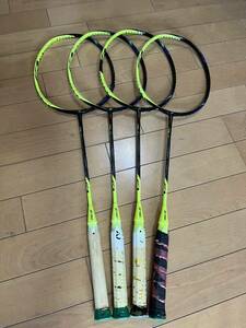 YONEX ヨネックス アストロクス77 バドミントンラケット 4本 ジャンク品