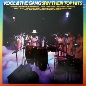 廃盤 R＆B SOUL Kool & The Gang Spin Their Top Hits　国内盤帯付　インストも最高 Herbie HancockやCrusadersをしのぐ勢いです！