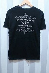 at2138/RJB 半袖ヘンリーネックTシャツアールジェイビー 送料200円 