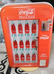 中古　超激レア　コカコーラ　Coca Cola WATCHES　コレクター 腕時計ケース　オレンジ　241