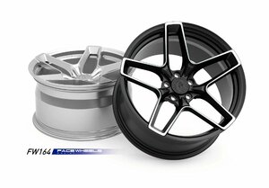 【鍛造】FACE WHEELS　FW164　FORGED 1PCホイール19インチ9.5/10.0/10.5/11.0J