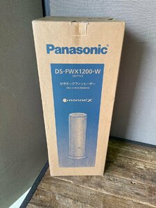 パナソニック Panasonic DS-FWX1200-W [セラミックファンヒーター Hot＆cool ナノイーX搭載 ホワイト] 2022年製造 美品