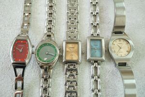 F489 FOSSIL/フォッシル レディース 腕時計 ブランド アクセサリー クォーツ 大量 セット まとめて おまとめ まとめ売り 不動品