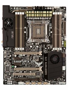 美品 ASUS SABERTOOTH X79 マザーボード Intel X79 LGA 2011 ATX メモリ最大64G対応 保証あり　
