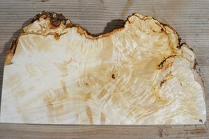長33*幅-18*厚1.7　トチ53の木材木工材,一枚板DIY銘木花台　　プレート栃