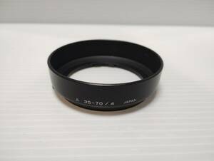 MINOLTA　A 35-70　/ 4　レンズフード　プラスチック製　ミノルタ