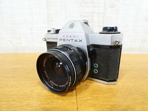 ■PENTAX ペンタックス フィルムカメラ 一眼レフカメラ SPOTMATIC F TAKUMAR 3.5/35 動作未確認 ジャンク＠60(04)
