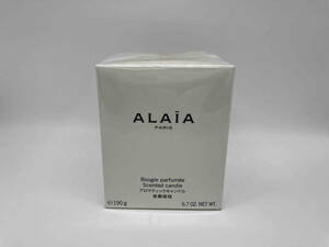 【未開封品】 ALAIA アロマスティック キャンドル フランス製 190g