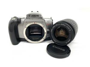 FM11*5　Canon　キャノン　EOS　Kiss7　LENS EF　28-90㎜　1:4-5.6Ⅲ　一眼レフカメラ　レンズキャップ付き