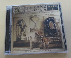 Forgas Band Phenomena / Acte V CD + DVD Patrick Forgas Avant Jazz Rock プログレ フュージョン ドラム Fusion 