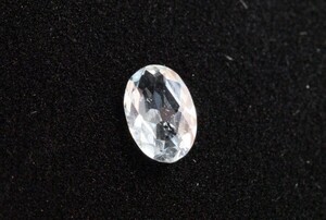 ★中古品アクアマリン★オーバルカット　0.35ct★ルース裸石★管理番号413