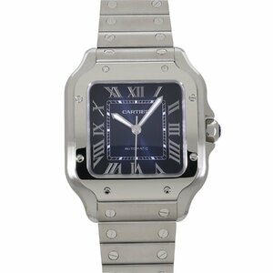 カルティエ サントス ドゥ カルティエ MM WSSA0063 ブルー ユニセックス 新品 送料無料 腕時計