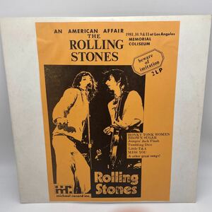 【希少・コレクター放出品】/ローリング・ストーンズ/The Rolling Stones/An American Affair/ブート/レコード