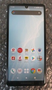 ∮ 12　モック　NTT docomo AQUOS sense4 ドコモ アクオス シルバー SH-41A スマホ 携帯 サンプル　モックアップ　モックオブジェクト