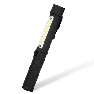 【定形外発送】 ペン型LEDライト ハンディライトミニ ブラック 　ペンクリップ・磁石付　新品