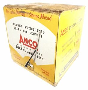 当時物ワイパー付は貴重！アメリカンビンテージ アンダーソン社 ANCO ワイパーブレードディスプレイキャビネット 店舗什器 1952年製
