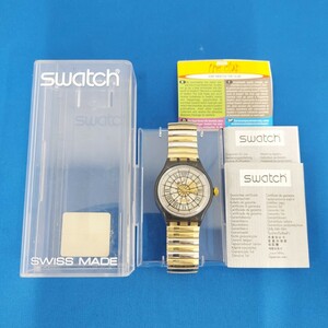 ★コレクション/保管品★1994 Swatch MARECHAL SAM101 23JEWELS SIWSS★動オートマ作確認済★3針 アナログ オートマ 腕時計★SWISS MADE★