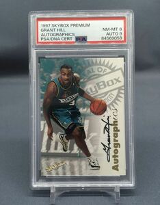 psa9 1997 SKYBOX Hill AUTO