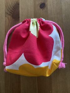 ハンドメイド ☆巾着袋☆マリメッコ