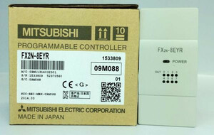 新品 MITSUBISHI/三菱 PLC FX2N-8EYR 【６ヶ月保証】